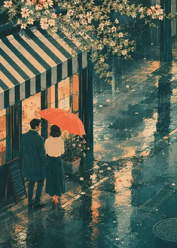 短剧 好雨知时节 竖版封面